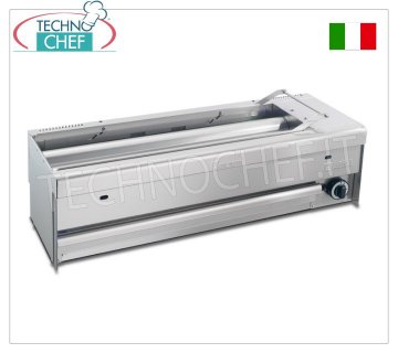 VAPOR GAS GRILL, TOP version - ARRIS - Request a quote VAPOR GAS GRILL, TOP version, with 810x250 mm COOKING ZONE, 8.0 kw thermal power, 25 Kg weight, external dimensions 1000x350x300h mm