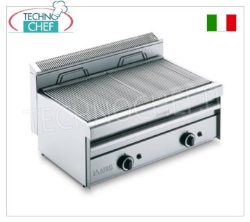 VAPOR GAS GRILL, TOP version, DOUBLE MODULE - ARRIS - 550 Series - Request a Quote VAPOR GAS GRILL, TOP version, DOUBLE MODULE with independent controls with 760x410 mm COOKING ZONE, complete with rod grill, 13.8 kw thermal power, 50 Kg weight, external dimensions 800x550x315h mm
