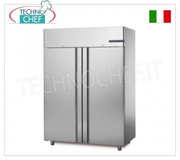 Freezer-Freezer Cabinet 2 Doors, 1400 lt, Ventilated, Temp.-18°/-22°C, Class C 2-door freezer-freezer cabinet, with stainless steel structure, capacity 1400 litres, temperature -18°/-22°C, ventilated refrigeration, Class C, V.230/1, Kw.1,708, weight 200 Kg, dim. mm.1480x815x2085h
