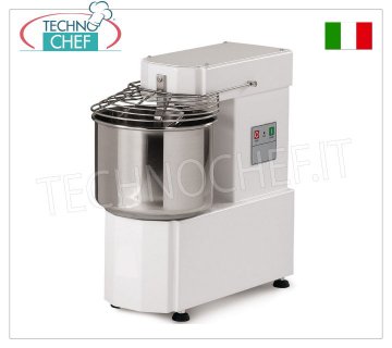 5 Kg Spiral Mixer (7 liter bowl) -- REQUEST A QUOTE Spiral mixer with head and 7 liter fixed bowl, 5 kg mixing capacity, V 230/1, 0.37 kw, dim. mm 540x260x527h