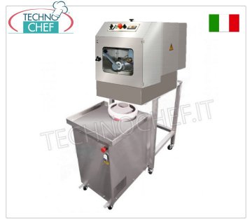 Divider-Rounder for Dough: pizza, piadina, bread, sizes from 50 to 900 g, Automatic, Professional Automatic divider-rounder for pizza or bread dough, for pieces from 50 to 900 g, V.400/3+N,, Kw.1.3+1.7, Weight 151 kg, dim.mm.660x880x1490h
