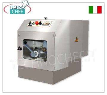 Divider-Portioner for Dough: Pizza, Piadina, Bread, Sizes from 50 to 900 g, Professional Automatic, Automatic divider-portioner for pizza or piadina dough, max dough load 30 kg, for sizes from 50 to 900 g, V.400/3, Kw.0.93, weight 85 Kg, dim.mm.500x840x670h