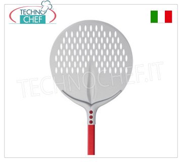Round Pizza Shovel Ø 50 cm for Baking in Aluminium, Tulip Line ROUND Tulip pizza shovel for BAKE in anodized aluminium, Ø 50 cm, with handle available in different lengths.