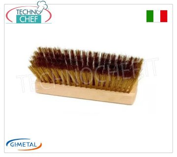 Gi.Metal - Replacement Brass Brush - mod.R-SP Spare part for brush mod.AC-SP, with brass bristles, dim.cm 20x6x7h