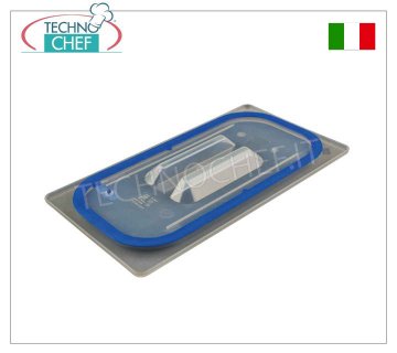 HERMETIC SEAL polypropylene lids for Gastro-norm containers, Airtight polypropylene lid for 1/1 gastro-norm container