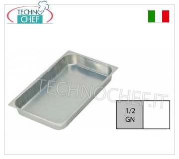 Gastronorm aluminum trays Aluminum tray G/N 1/2 H 2 cm