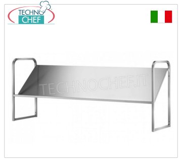 Professional dishwasher basket shelves, wall-mountable BASKET SHELF for wall-mountable dishwasher - dimensions mm. 1000x400x650h