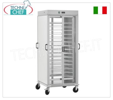 READY PLATE TROLLEY with 10 PAINTED GRILLING SHELVES GN 2/1 READY PLATE TROLLEY with 10 PAINTED GRILLING SHELVES Gastro-Norm 2/1 (mm 650x530), ADJUSTABLE in height with a PITCH of 60 mm, dim.mm.750x780x1700h