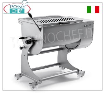 SIRMAN - Stainless steel meat mixer, 180 kg bowl capacity, mod.180XPBA Stainless steel meat mixer, bowl capacity 180 Kg, removable stainless steel blades, V.400/3, Kw.1,1, Weight 152 Kg, dim.mm.1422x700x1030h