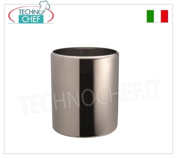 Stainless steel ice cream containers Carapina for ice cream parlor, diameter 200 mm x 250 h