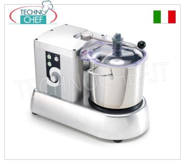 SIRMAN - Professional Cutter with 9.4 liter stainless steel bowl, Mod.CTRONIC9PLUS Professional cutter with 9.4 liter stainless steel bowl, powerful asynchronous motor with inverter, 600÷3500 rpm, V.230/1, 1.5 kW, weight 30 kg, dim.mm.560x319x420h