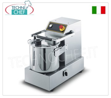 SIRMAN - Table cutter with 14.5 liter bowl, professional, mod. C15B STAINLESS STEEL TABLE CUTTER, SIRMAN brand, bowl capacity 14.5 lt, V.400/3, weight 67 Kg, dim.mm.380x610x530h, VERSIONS with 1 or 2 SPEED
