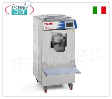 TECHNOCHEF - Cream cooker/pasteurizer with capacity from 15 to 30 lt, Mod.TERMOCREMA30 CREAM COOKER - PASTEURIZER for the production of all creams or pasteurization of ice cream mixes, capacity from 15 to 30 lt, VARIABLE USE TEMPERATURES from +1° to 105°C, WATER CONDENSER, V.400/3+N, Kw 4.5, dim.mm.550x650x1150h