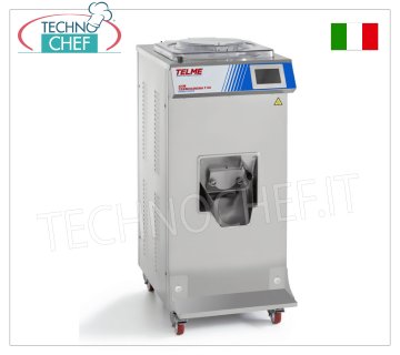 TECHNOHEF - Cream cooker/pasteurizer, capacity from 30 to 60 lt, Mod.TERMOCREMA60 CREAM COOKER - PASTEURIZER for the production of all creams or pasteurization of ice cream mixes, capacity from 30 to 60 lt, VARIABLE USE TEMPERATURES from +1° to 105°C, WATER CONDENSER, V.400/3+N, kw 9.00, size mm 550x650x1200h