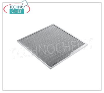 Filtro a reti incrociate inox Filtro a reti incrociate in acciaio inox AISI 304, dim.mm.400x300x20h