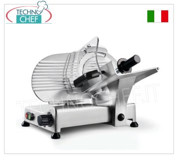 FAC - AFFETTATRICE a GRAVITA', lama Ø 220 mm, ESECUZIONE CE DOMESTICO, dim. mm 405x415x340h