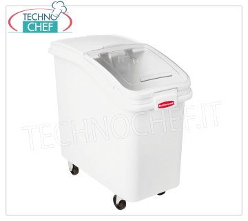 Carrello per derrate alimentari in Polipropilene, dim.cm 75x39,5x71h - lt.97,5