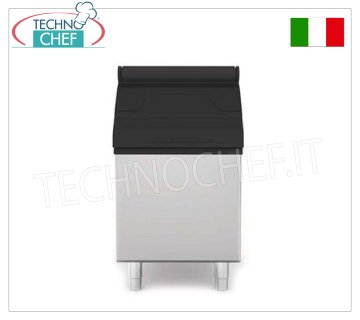 Deposito per ghiaccio, altamente isolato, capacità 130 Kg,  Peso 36 Kg, dim.mm.569x850x1048h