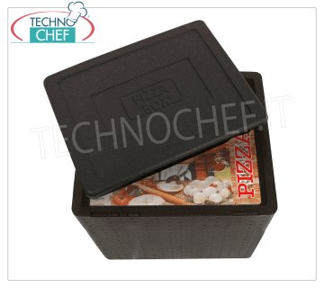 Contenitore Isotermico in Polipropilene PIZZABOX, dim.mm.420x420x345h
