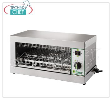 Fimar - Tostiera a Fornetto inox con 3 Pinze