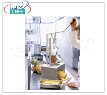 Pela / svuota Ananas Inox, dim.mm.450x390x720h