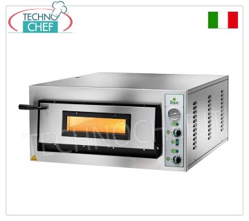 FIMAR - Forno pizza elettrico per 6 Pizze da 30 cm,1 camera cm 61x91,5,
