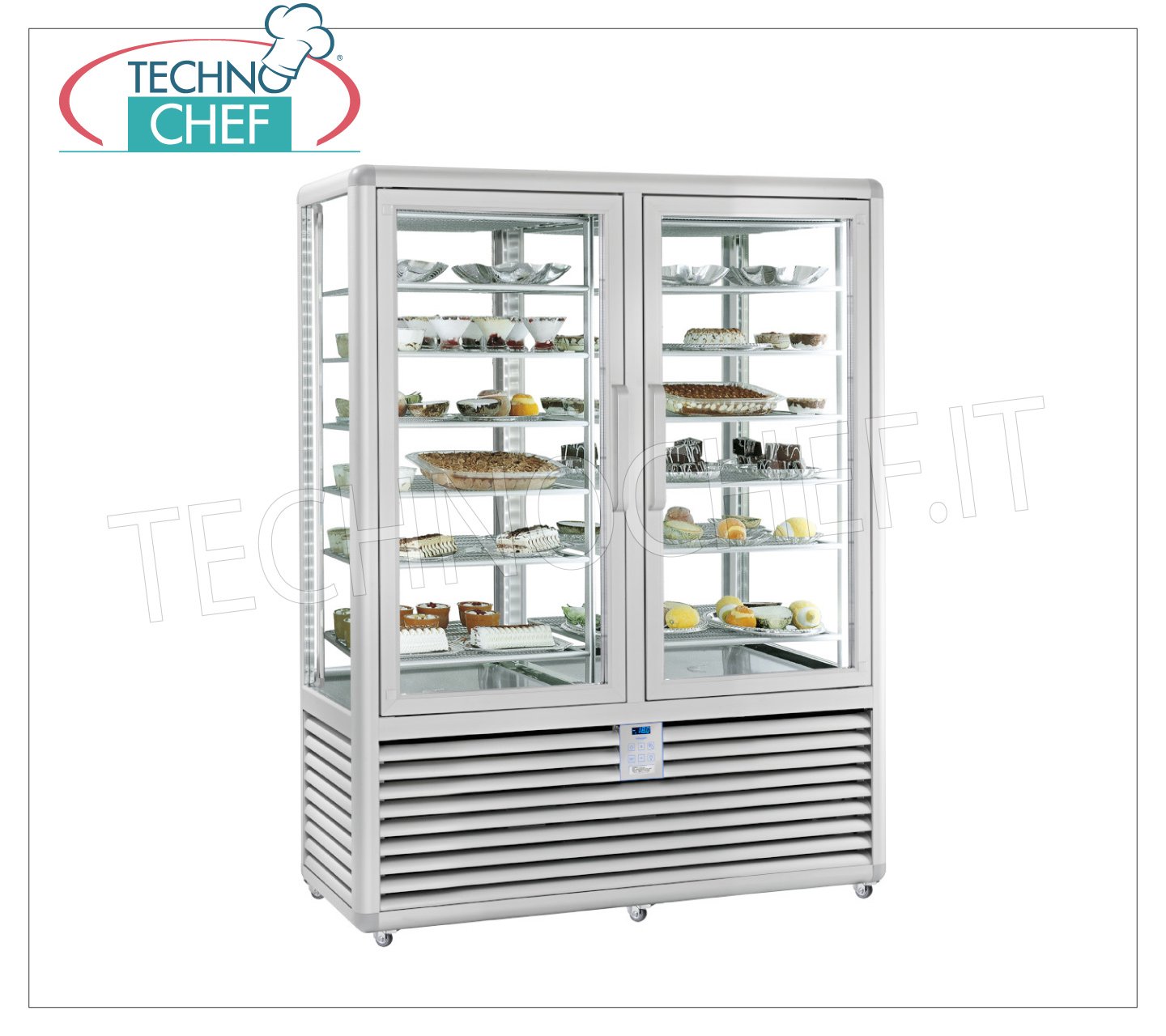 VETRINA FREEZER PER PASTICCERIA E GELATERIA 361 L - 64 x 67 x 187,5 cm