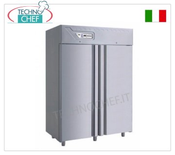 Removable 2-door freezer, 1400 lt 2 door freezer, removable, ventilated, temp. -10°-25°, 1400 litres, 304 stainless steel