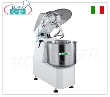 Fimar - 38 Kg SPIRAL MIXER with lifting head and fixed bowl, mod.38SL 38 kg spiral mixer with lifting head and 42 liter fixed bowl, 1 speed, V.400/3, kW 1.5, weight 97 kg, dim.mm.800x474x866h