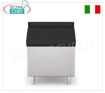Deposito per ghiaccio, altamente isolato, capacità 180 Kg,  Peso 43 Kg, dim.mm.769x850x1048h