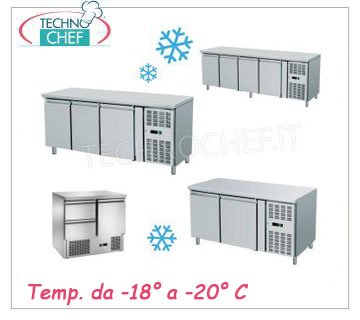 Gastronorm coolers/freezers tables 