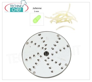 Julienne vegetable cutter disc 5 mm Julienne cutting disc with 5 mm thickness