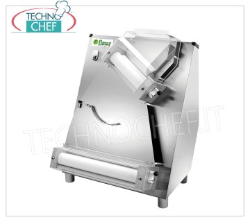FIMAR - Stendipizza inox con 2 coppie di rulli inclinati da mm 420