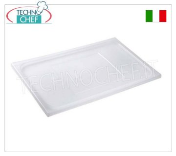 Polypropylene lids for Gastro-norm containers, Lid for gastro-norm 1/1 polypropylene container