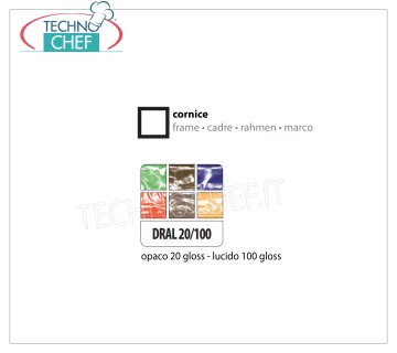 Cornice Dune Colori RAL Opaco 20 gloss - DRAL20/100