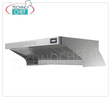 CUPPONE - Motorized extractor hood Motorized extraction hood for pizza oven, V.230 / 1, Kw.0.13, Weight 60 Kg, dim.mm.1146x1110x410h