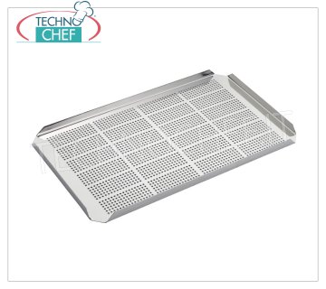 PERFORATED STAINLESS STEEL FALSE BOTTOM for GN1/1 TRAY, cm 32,5x53 Perforated false bottom in stainless steel for Basin GN 1/1, dim.mm.457x270