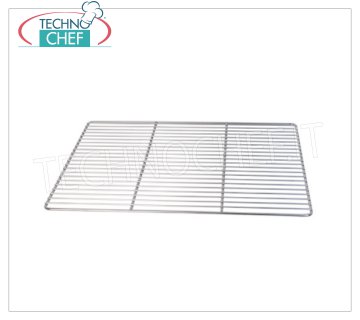 Technochef - STAINLESS STEEL GRID GN 2/1, Mod.A0171 GN 2/1 stainless steel grid (mm 650x530)