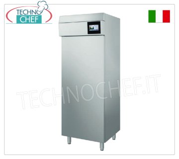 SANITIZING FRIDGE CABINET with OZONE GENERATOR, 1 Door, 900 lt., Temp.0/+10°C Sanitizing refrigerator cabinet with ozone generator 1 door, Professional, capacity 900 lt, temperature 0°/+10°C, ventilated refrigeration, ECOLOGICAL gas R290, V.230/1, Kw.0.38, Weight 90 Kg, dimensions mm 790x1010x2090h