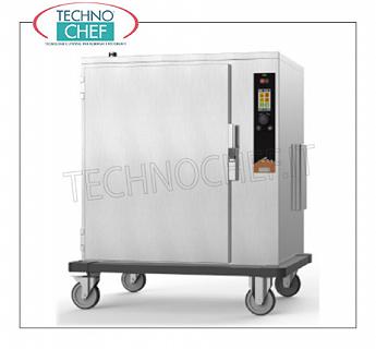 Regeneration and hot holding mobile food cabinets 