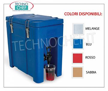 Isothermal containers for drink distribution 