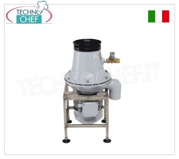 Waste disposers Under sink waste disposer, production capacity 200 Kg/h, V.400/3, Kw.1.80, Weight 80 Kg, dim.mm.350x400x700h