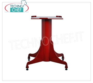 TECHNOCHEF - Iron support pedestal Iron support pedestal for flywheel slicers, with base dim.mm 640, height 790 mm, plate mm.480x600h, weight 46 kg.