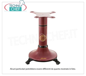 BERKEL - Red Pedestal for Slicer Flywheel B3 / TRIBUTE / B114 Red painted cast iron support pedestal for Flywheel Slicer Mod. B3 / TRIBUTE / B114, Weight 45 Kg, dim.mm.580x580x780h
