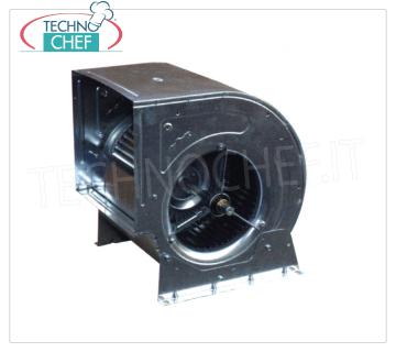 Belt and pulley-driven centrifugal fans for extraction bins 