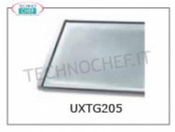 TECHNOCHEF - flat ALUMINUM TRAY, Mod.TG205 Flat ALUMINUM TRAY, mm 342x242 -- Indicated unit price, purchasable in packs of 2 pieces