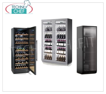 Painted foil refrigerated wine cabinets 