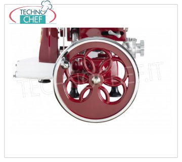 TECHNOCHEF - Flywheel Pink 250/300 Rose flowered flywheel for flywheel / manual slicers Mod. 250/300